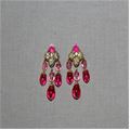 Carlo Zini  Multicolored boules earrings